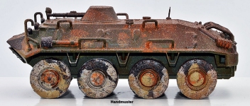 NPE NA88275 - H0 - Schützenpanzer SPW 60 PA NVA - Schrottpanzer